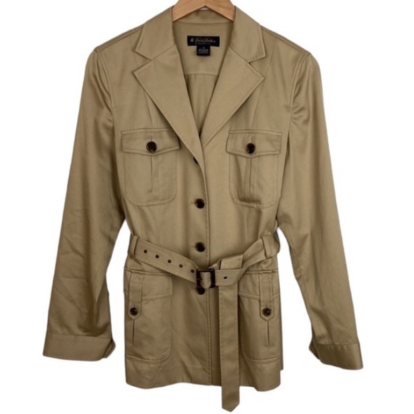 Brooks Brothers Tan Utility Safari Style Jacket - Picture 12 of 12
